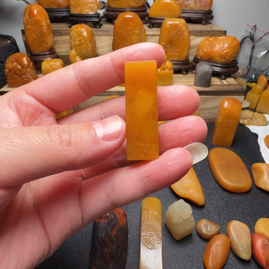 豪***哥印石寿山石田黄石