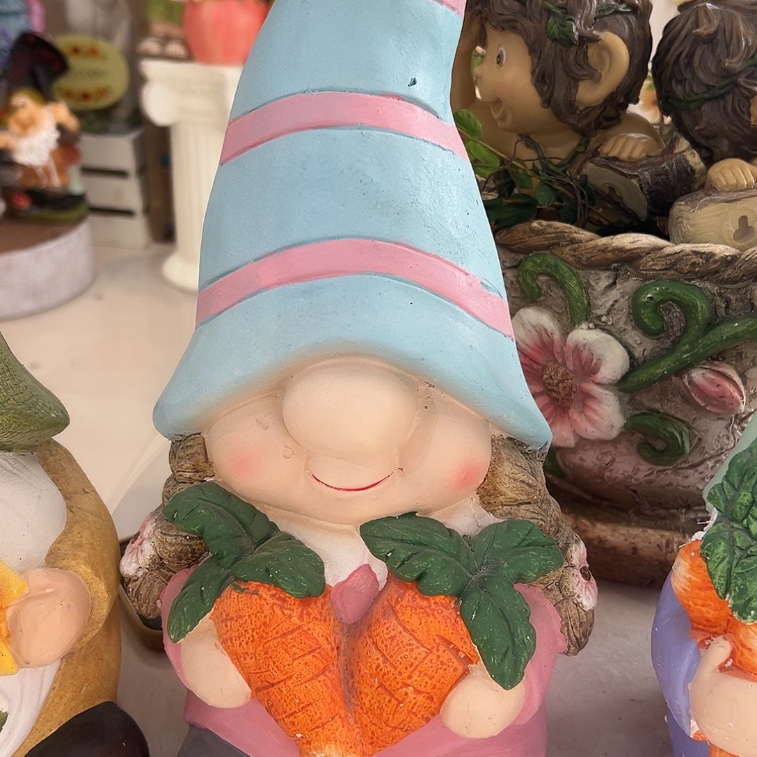 花园摆件红红火火微瑕