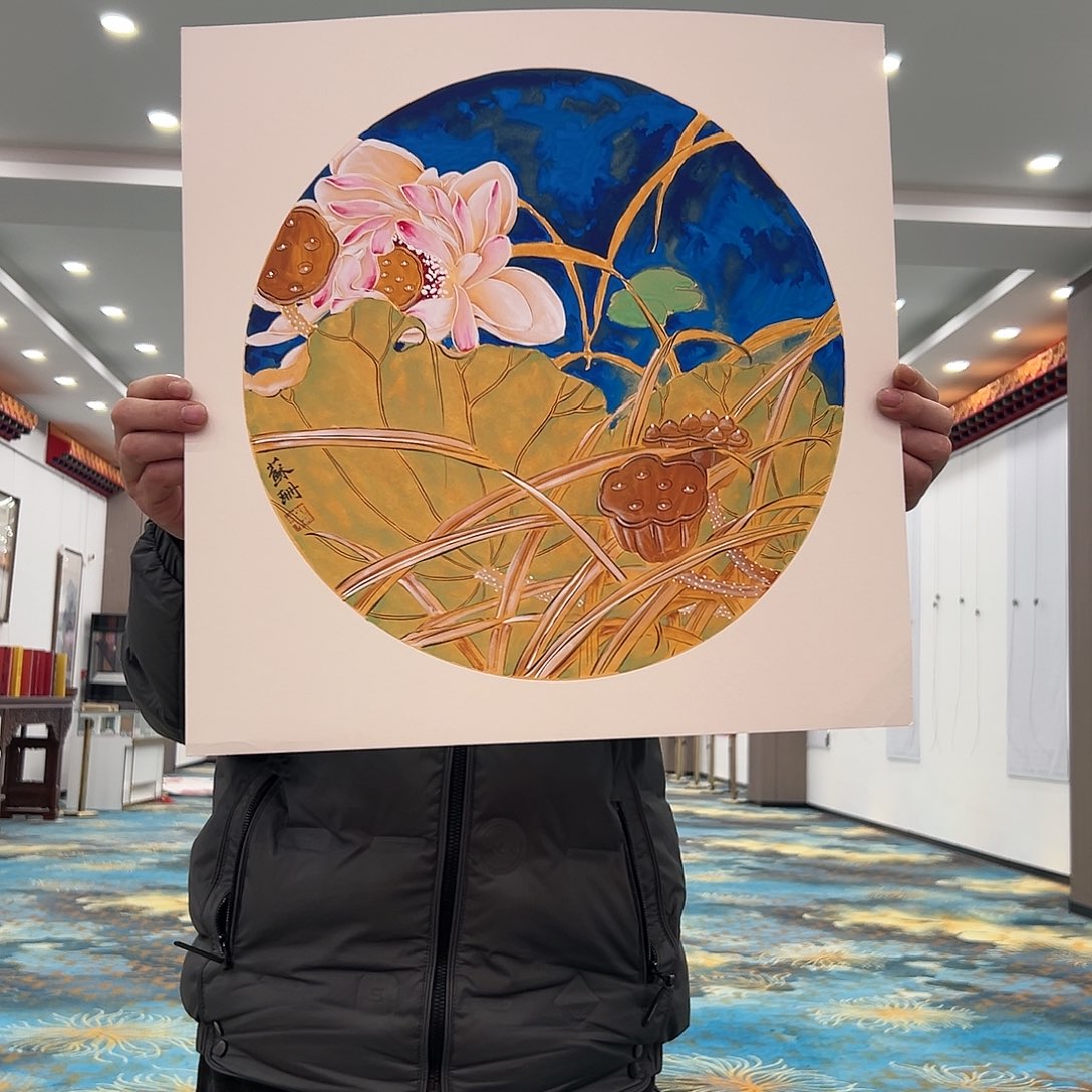 国画苏珊展览原作