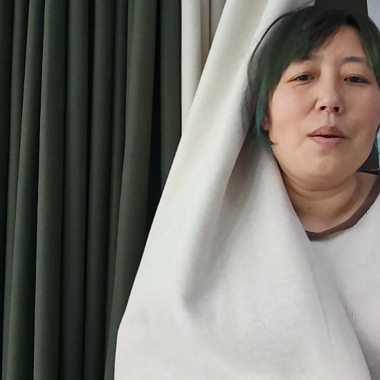 棉布帘双面对开4m。