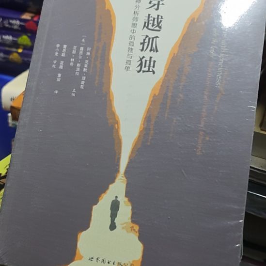 穿越孤独，瓶装塑封平装库存书微瑕了介意勿拍