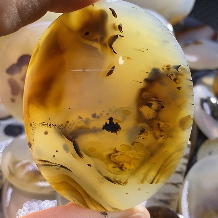 未镶嵌颈饰玛瑙/玉髓曌****空