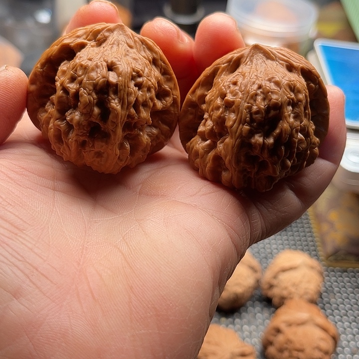 把件桃核全品平谷凹底边44肚45