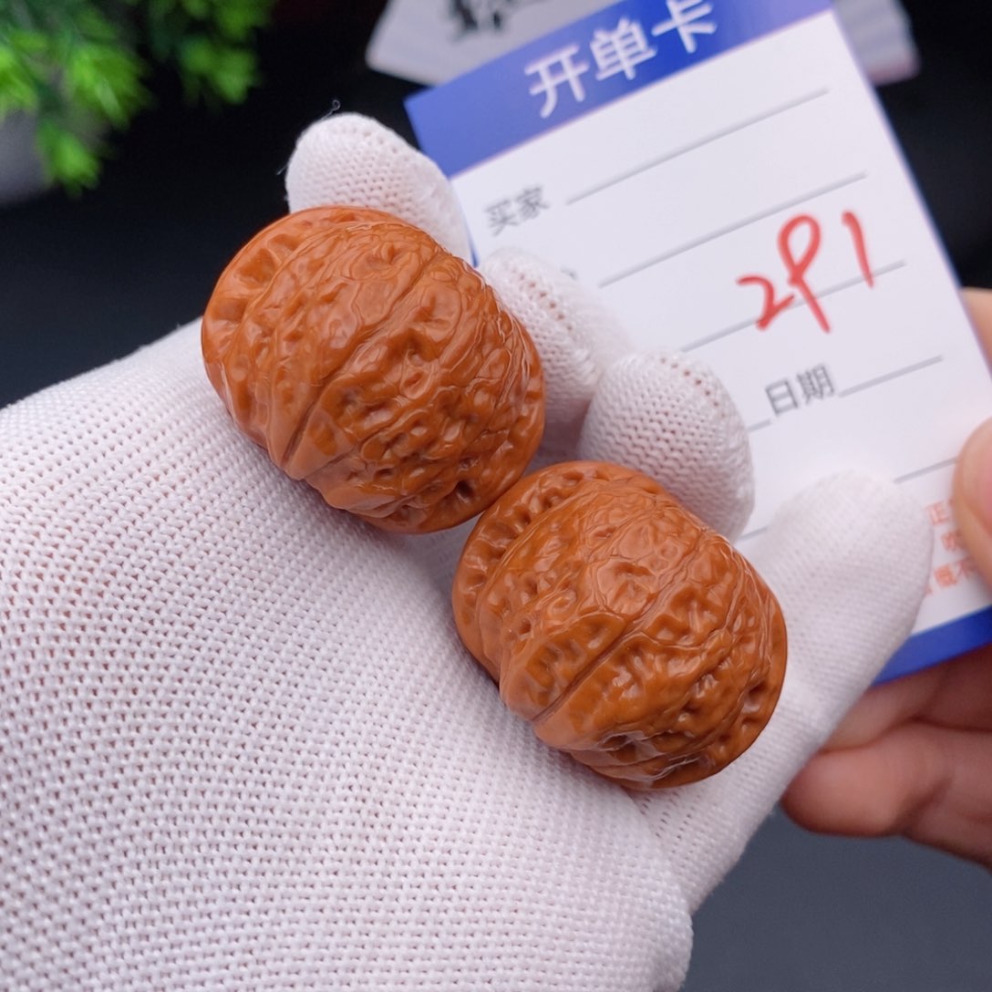 文玩核桃把件33乾隆磨291