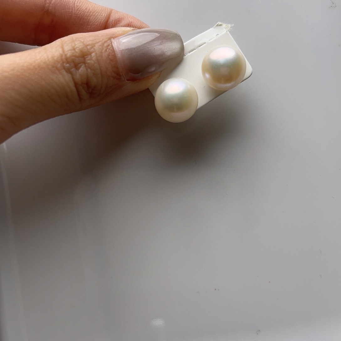 淡水珍珠项链银S925镶嵌