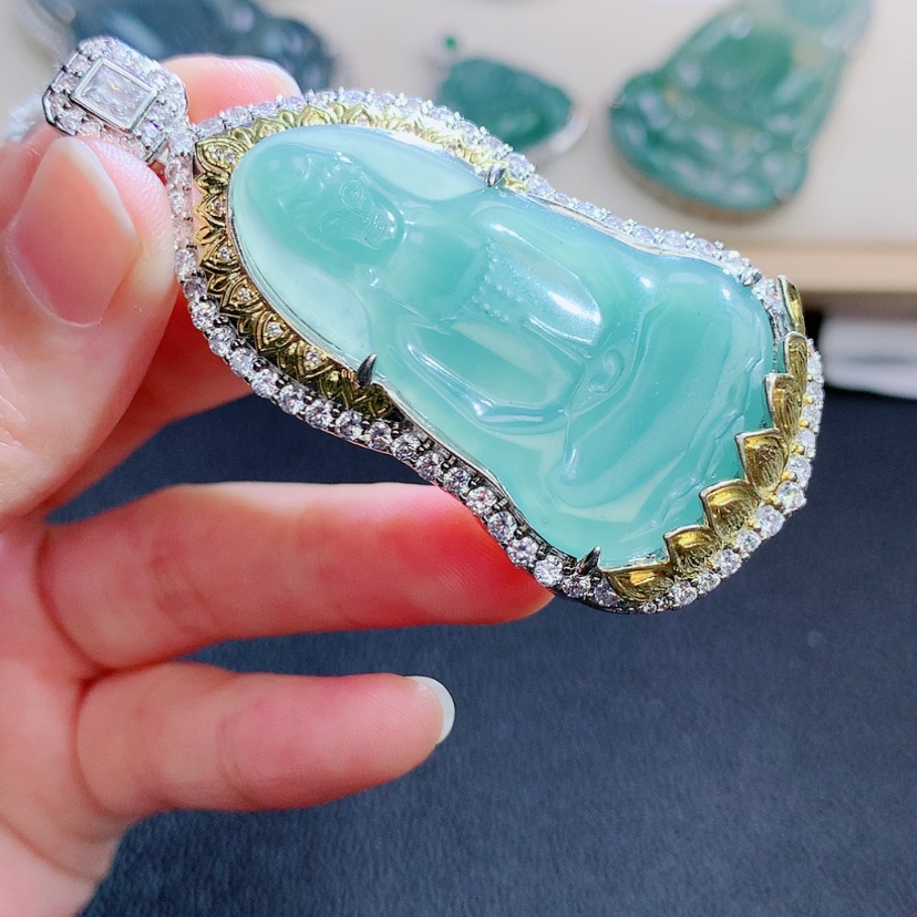 【闪购商品】翡翠颈饰未镶嵌翡翠