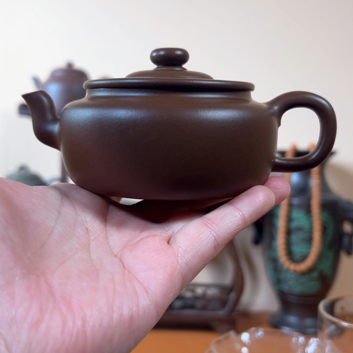 紫砂茶壶旭脑底槽清
