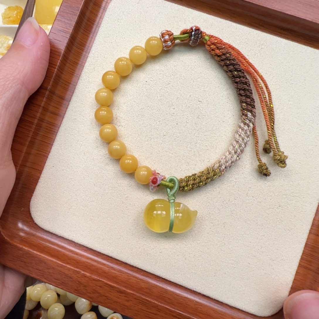 蜜蜡未镶嵌裸石蜜蜡