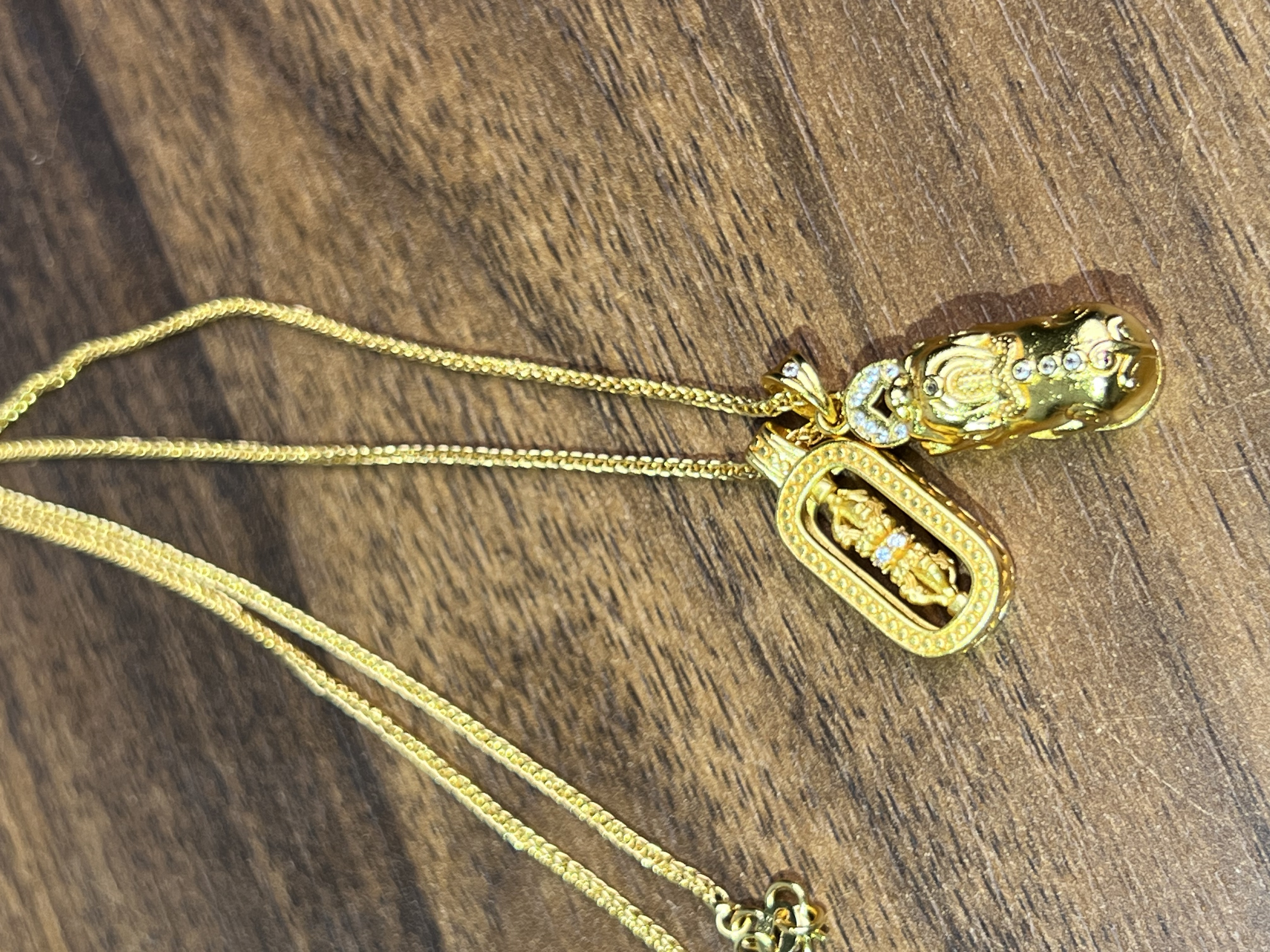 ZSJ0865貔貅金刚杵项链