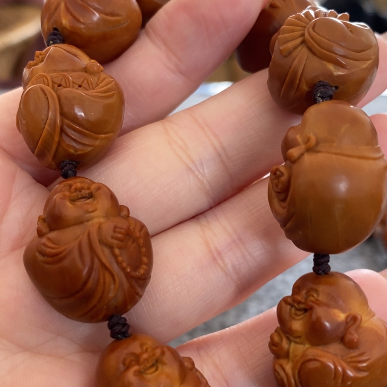 【闪购商品】橄榄核手串/手链橄榄核雕工艺