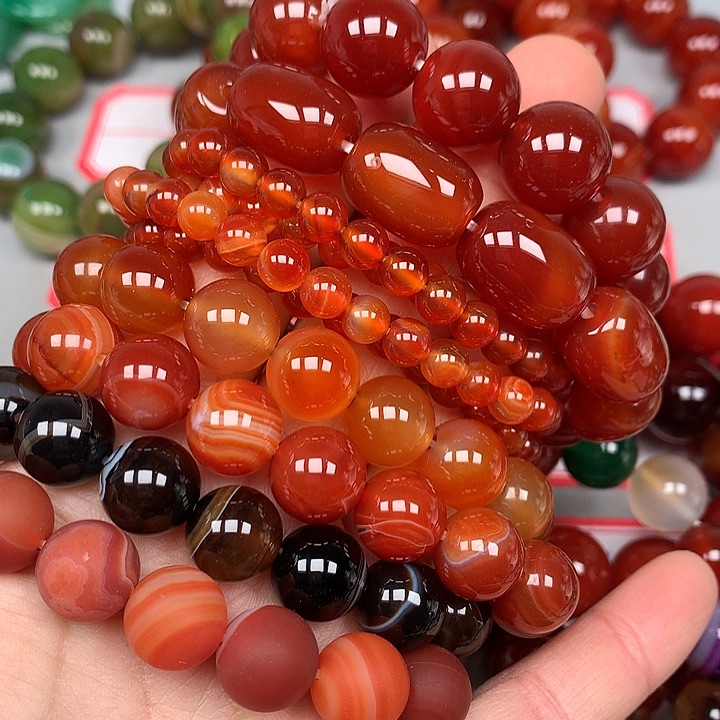 ✿****玛瑙/玉髓未镶嵌颈饰