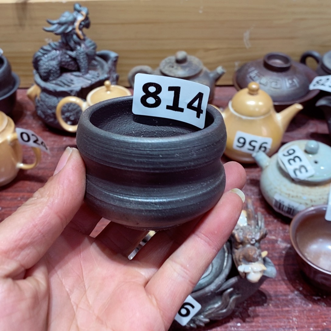 柴烧茶具陶瓷杯子