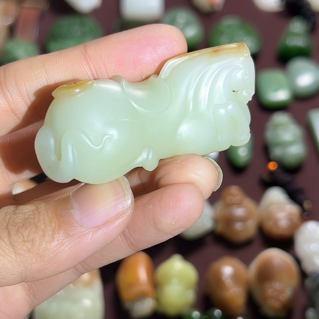 和田玉挂件未镶嵌