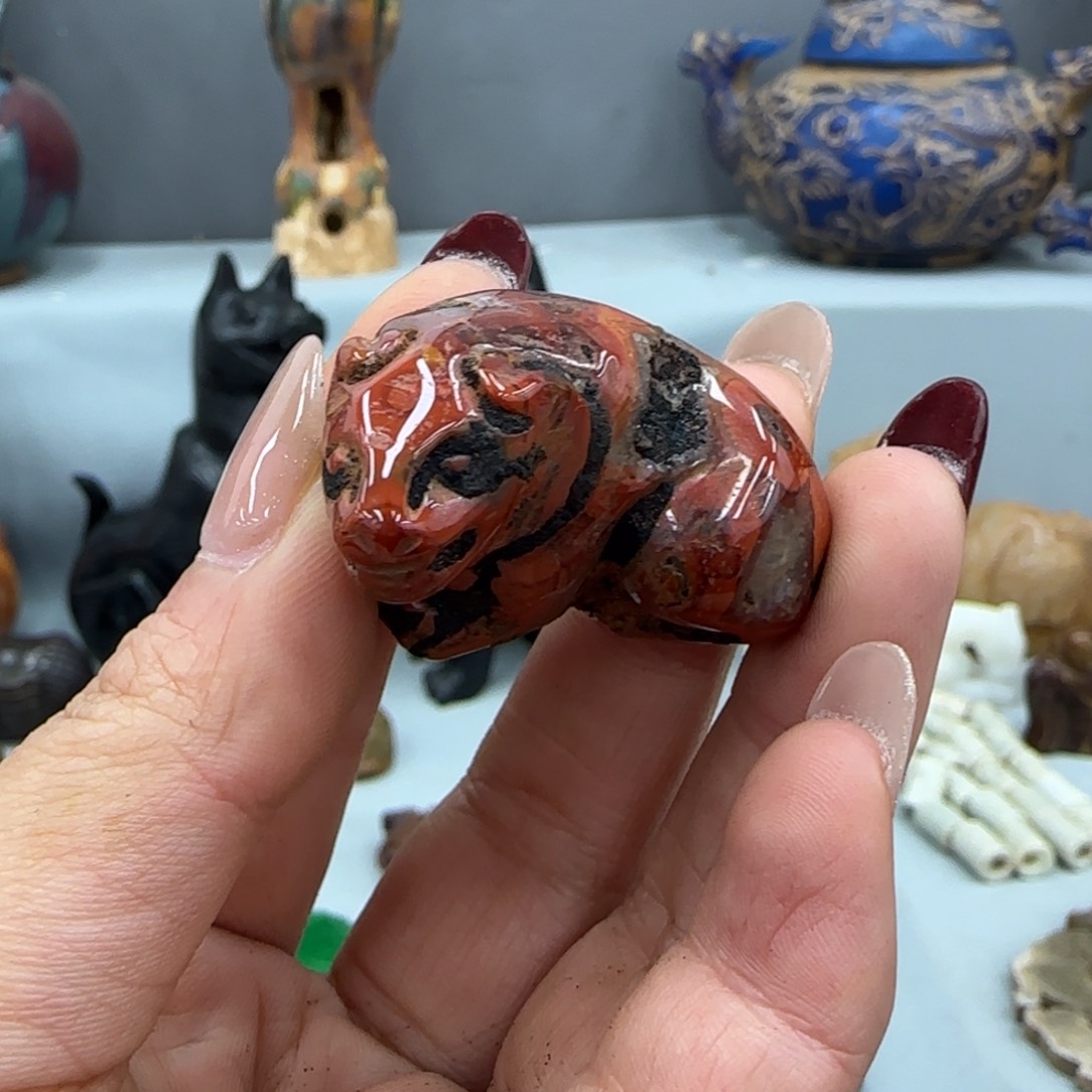 未镶嵌和田玉（糖玉）挂件一***@