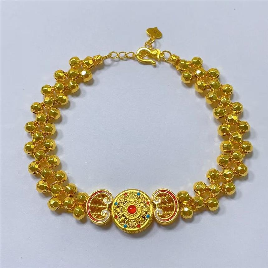 福满圆珠宝1 足金999投资金 无氰钱多多罗盘