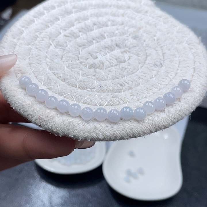 翡翠未镶嵌挂件手串
