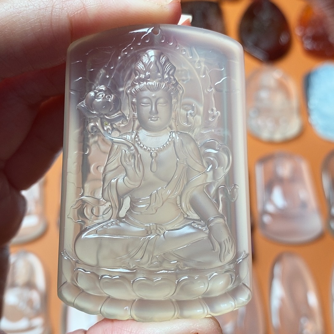 ᨦ***.玛瑙/玉髓未镶嵌颈饰