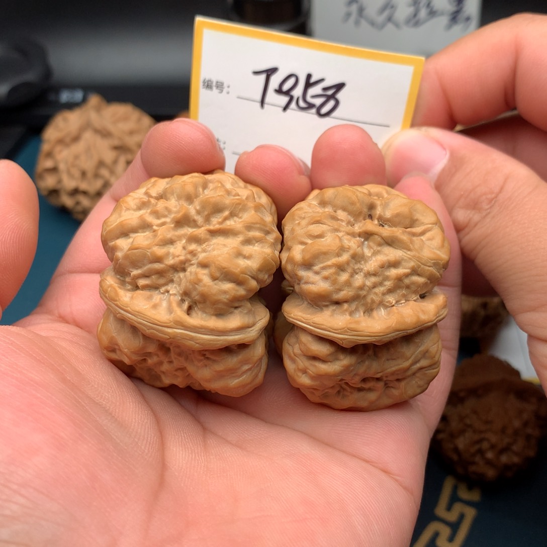 文玩核桃把件46蛤蟆958