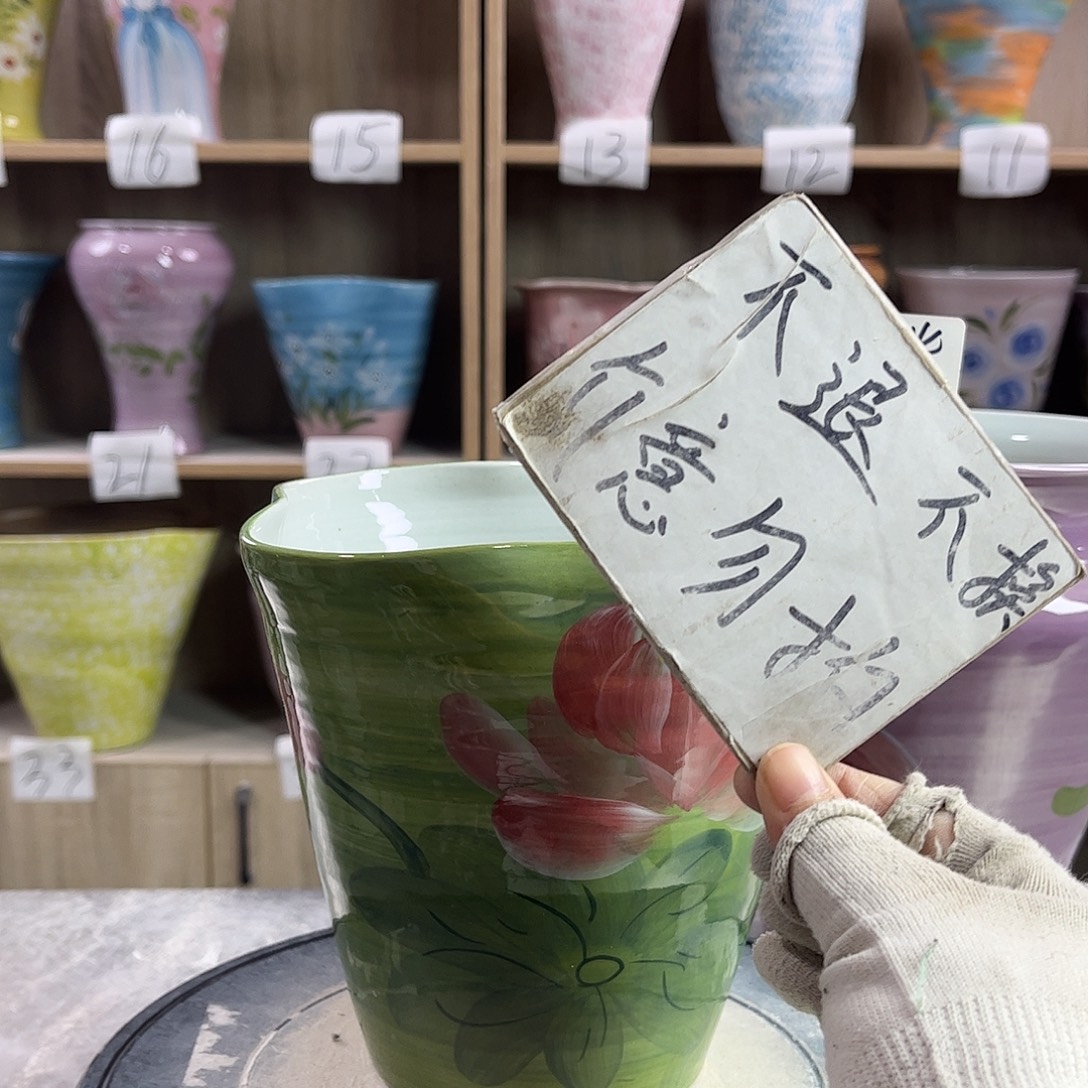 景德镇陶瓷花盆花盆