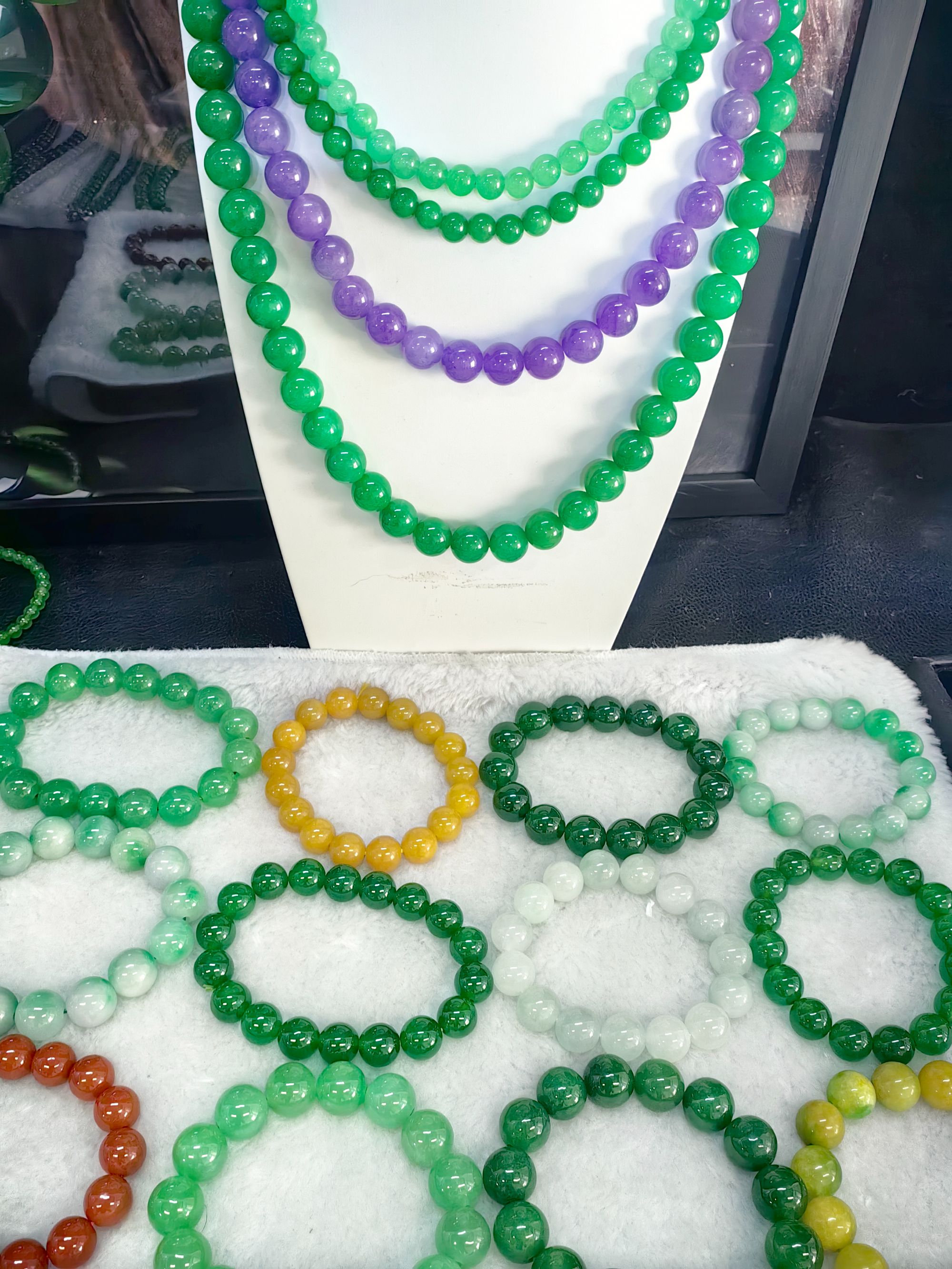 缅料散珠可做手串项链定制专用