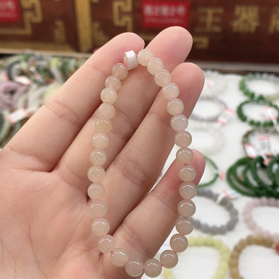和田玉手串卡6未镶嵌