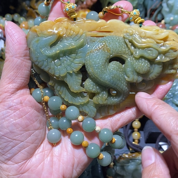 岫玉岫玉吊坠未镶嵌e**a