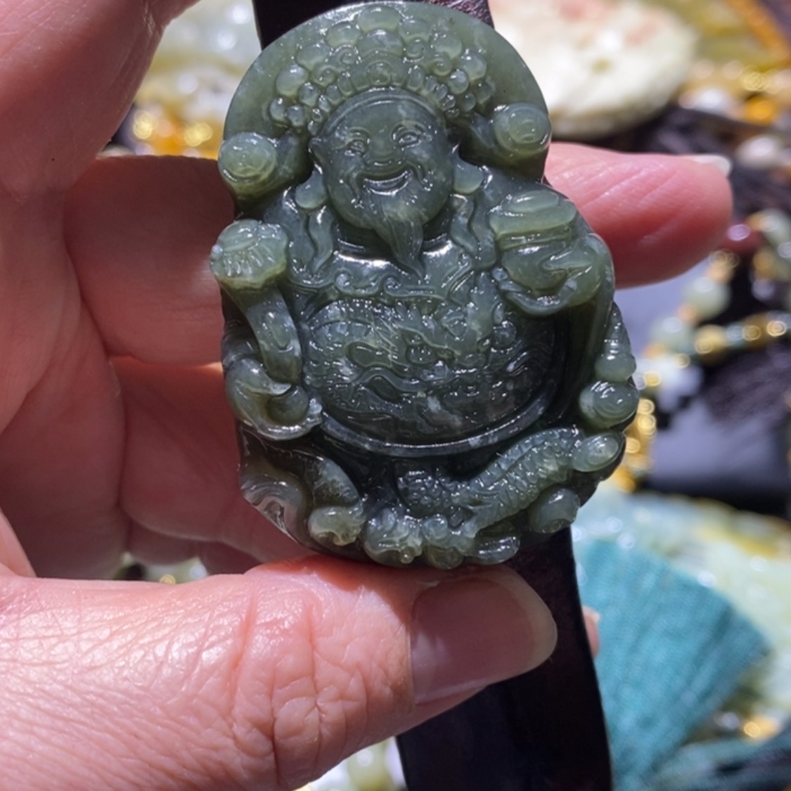 【闪购商品】岫玉毛衣链未镶嵌