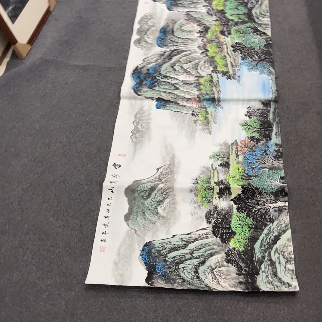 国画D国画作品单幅任发