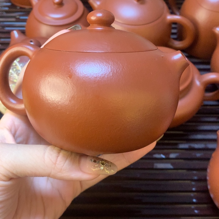 紫砂茶壶紫砂茶壶 朱泥西施 250cc