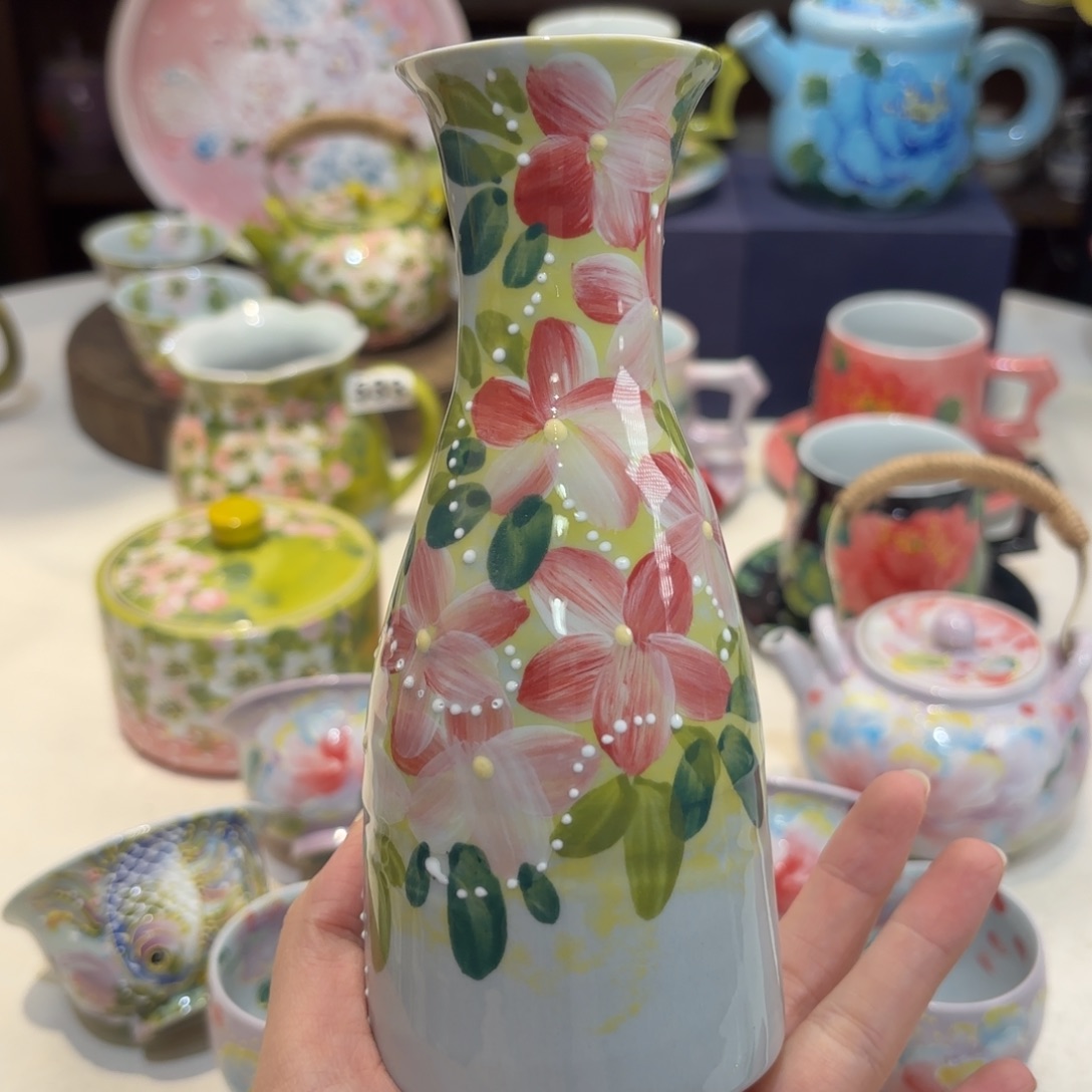 景德镇手绘高温釉下彩陶瓷茶具