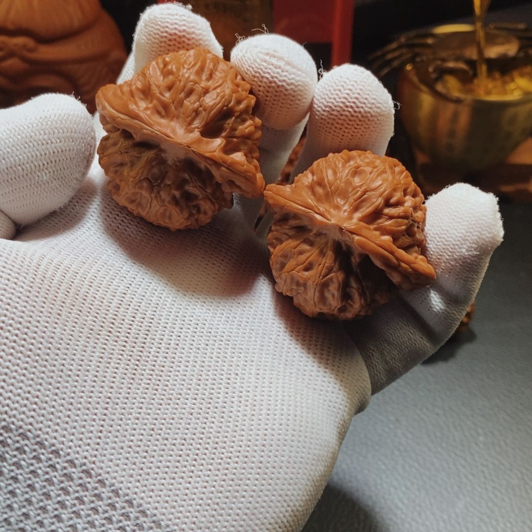 文玩核桃把件0027宫灯43