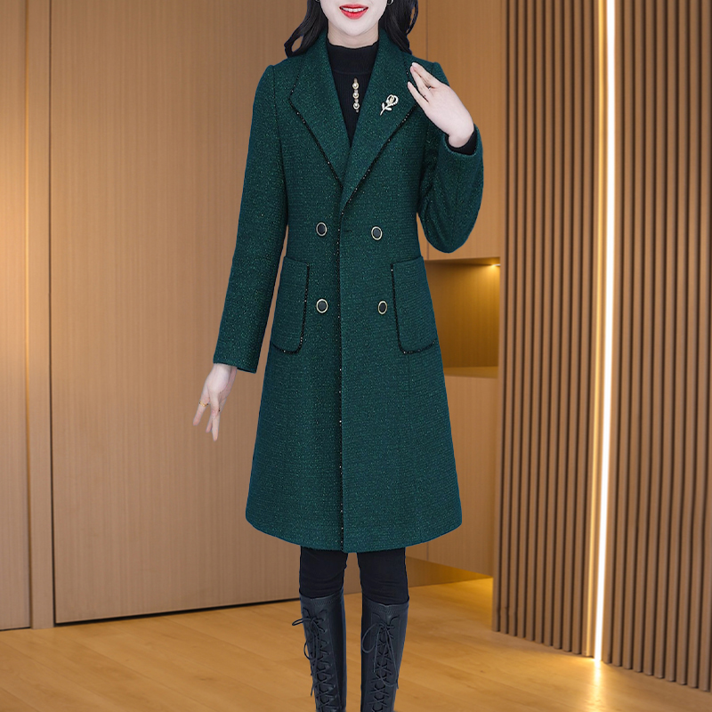 萱23951春季新款优雅气质高档减龄休闲显瘦外套M-4XL-LIS