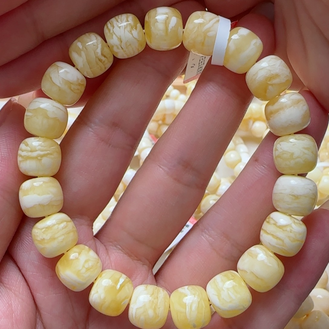 琥珀手链未镶嵌蜜蜡