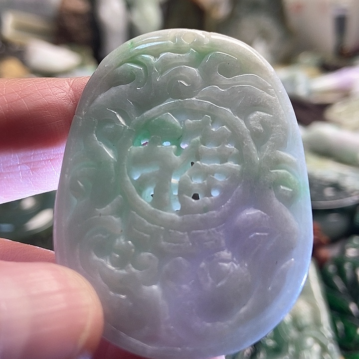 翡翠吊坠(不含链)未镶嵌