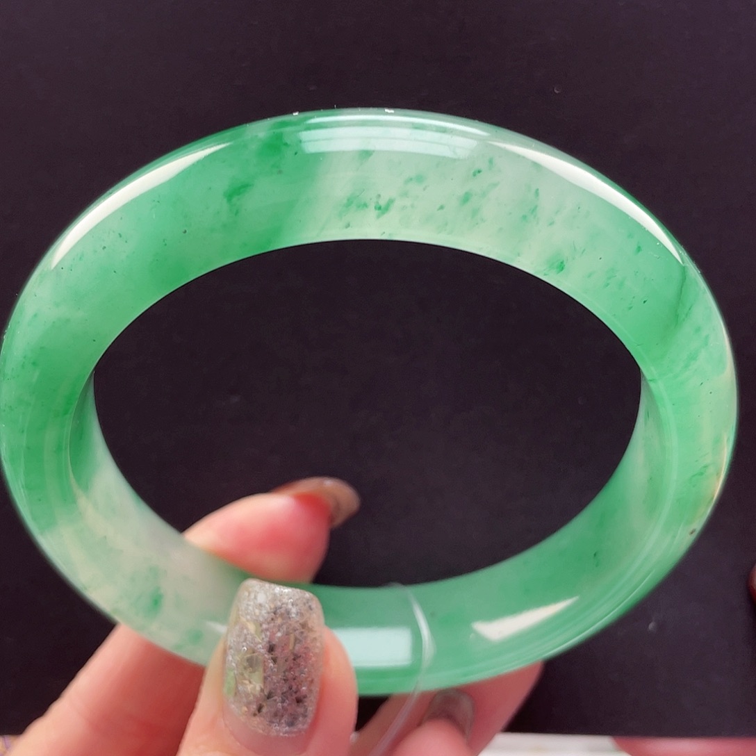 石英质玉未镶嵌手镯59-60