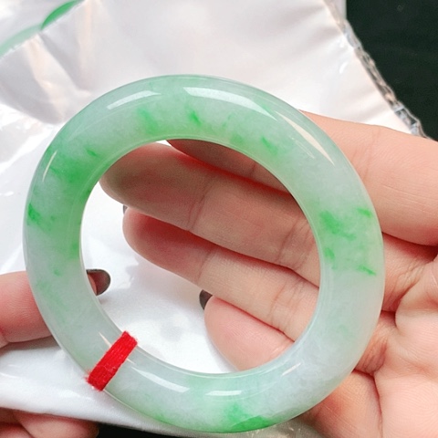 未镶嵌手镯翡翠圆条2768