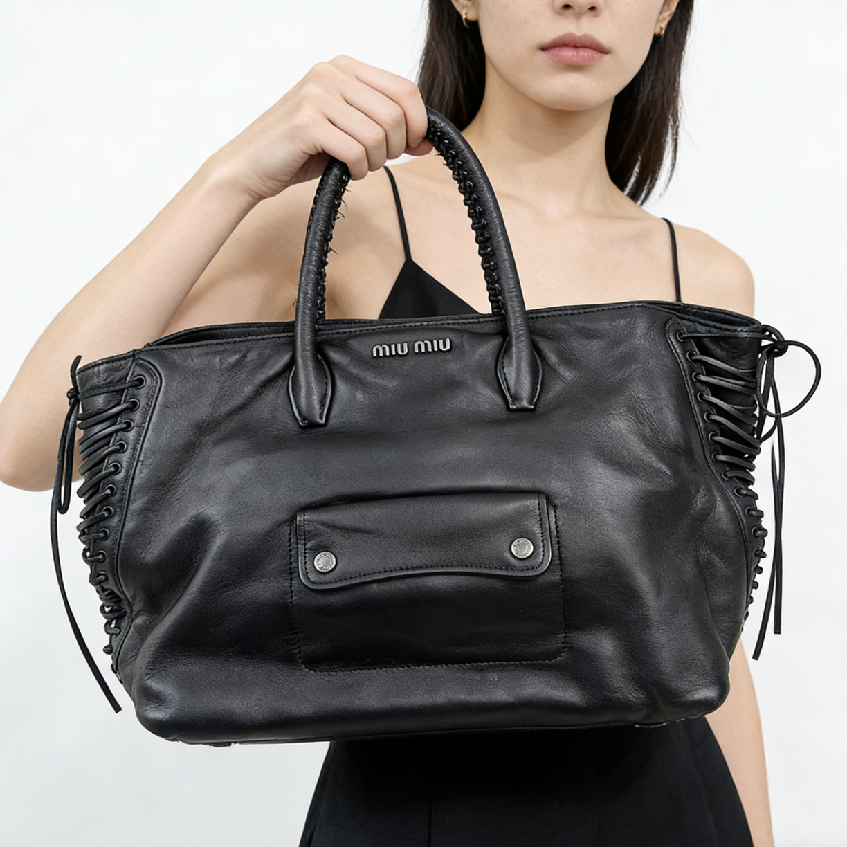 95新 MIU MIU/缪缪 miumiu斜挎包单肩包中古包