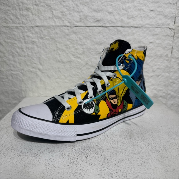 全新未使用 Converse/匡威 44码 匡威xDC蝙蝠侠联名 高帮板鞋