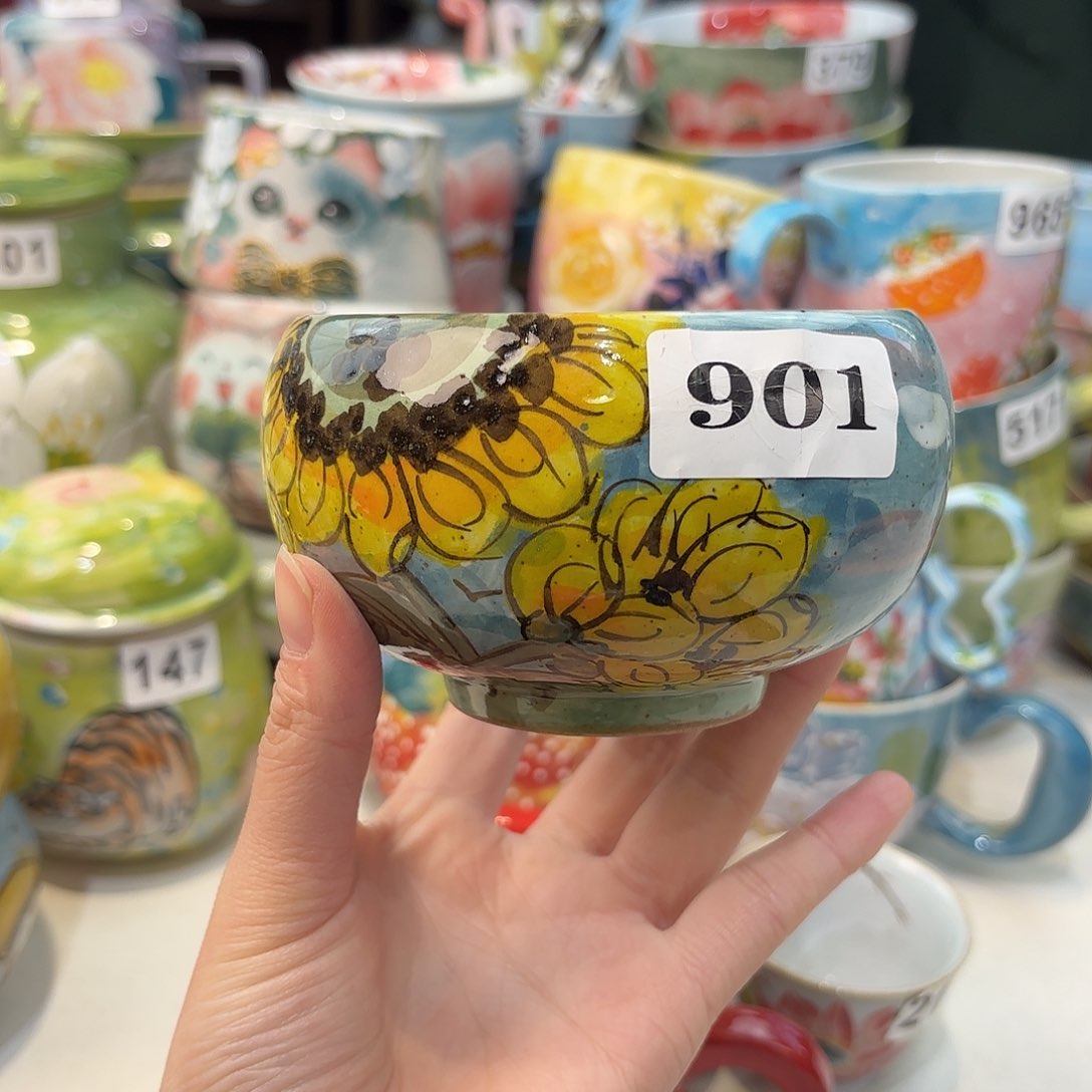 瓷片4，兔兔好可爱呀 