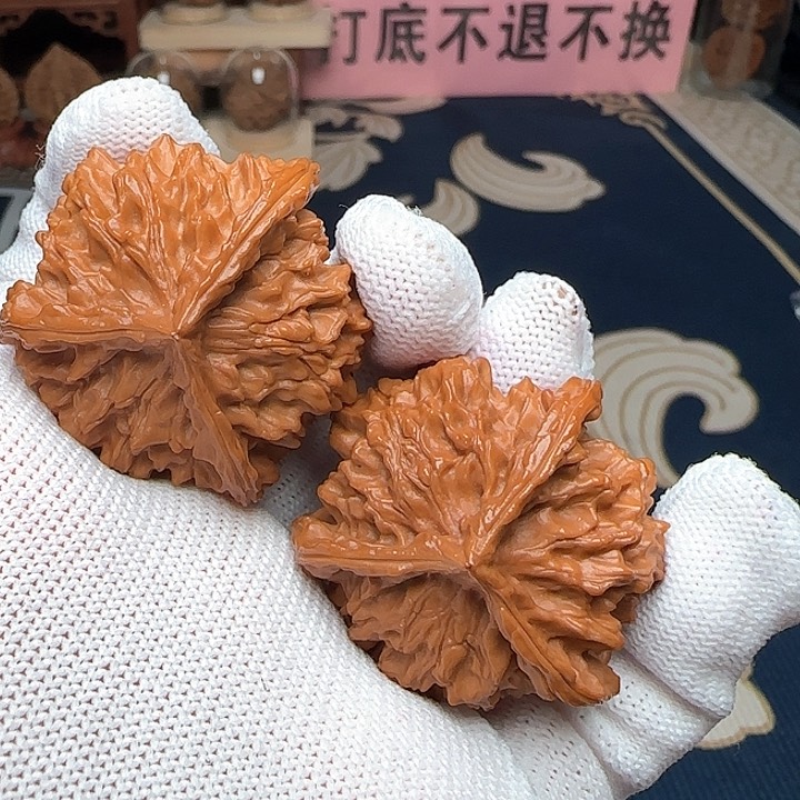 文玩核桃吊坠全品盘山三棱40