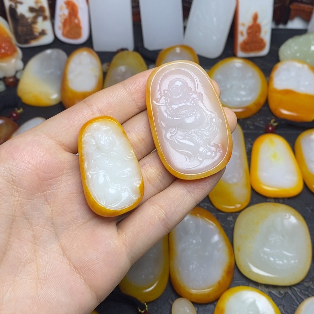 和田玉未镶嵌颈饰丰****站