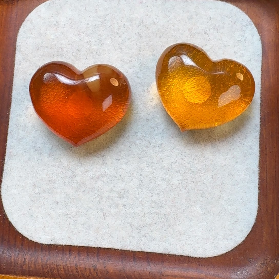 琥珀裸石未镶嵌琥珀