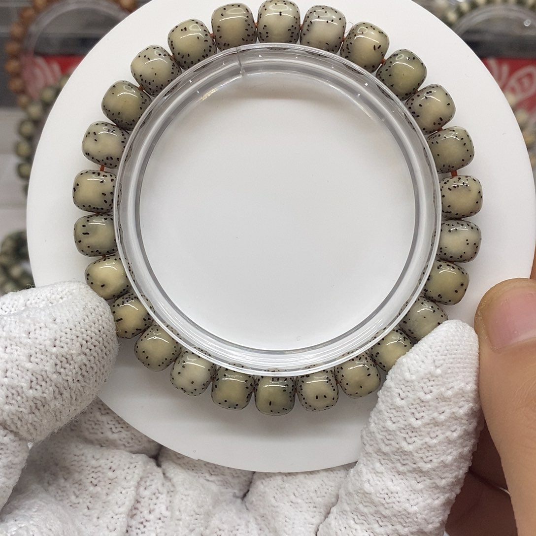 星月菩提吊坠糯冰侧留白9