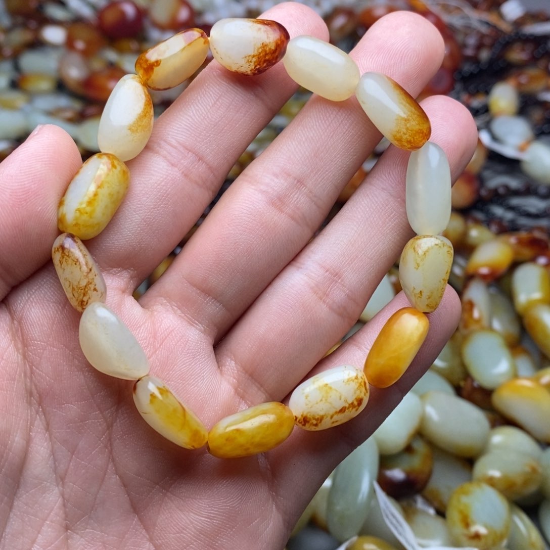 和田玉手链未镶嵌