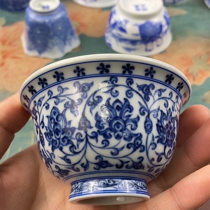 杯现代景德镇全手工全手绘茶具168888