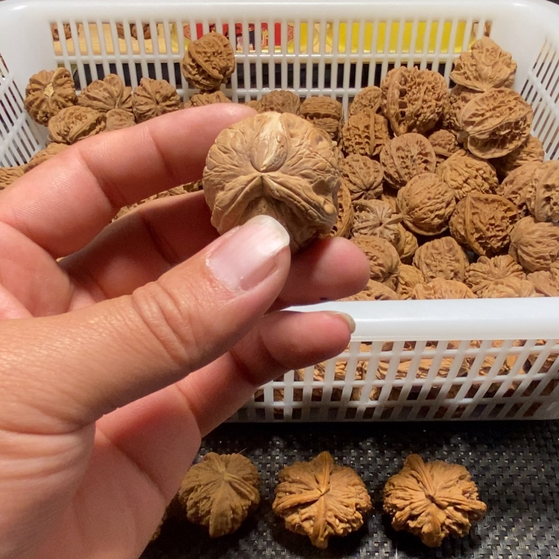 ****饭吊坠文玩核桃核桃异形单只异形