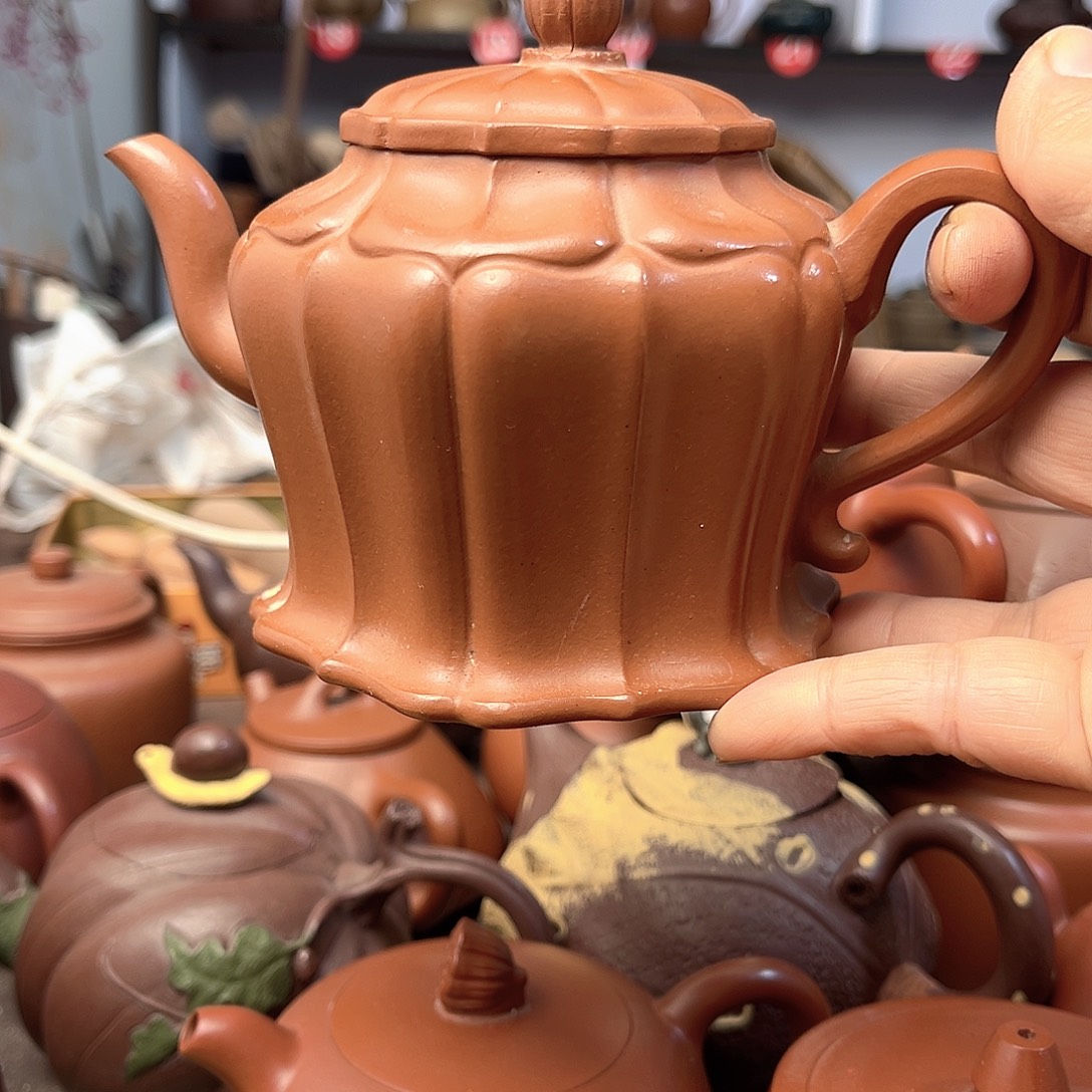 紫砂茶壶全手工制作和半手工制作