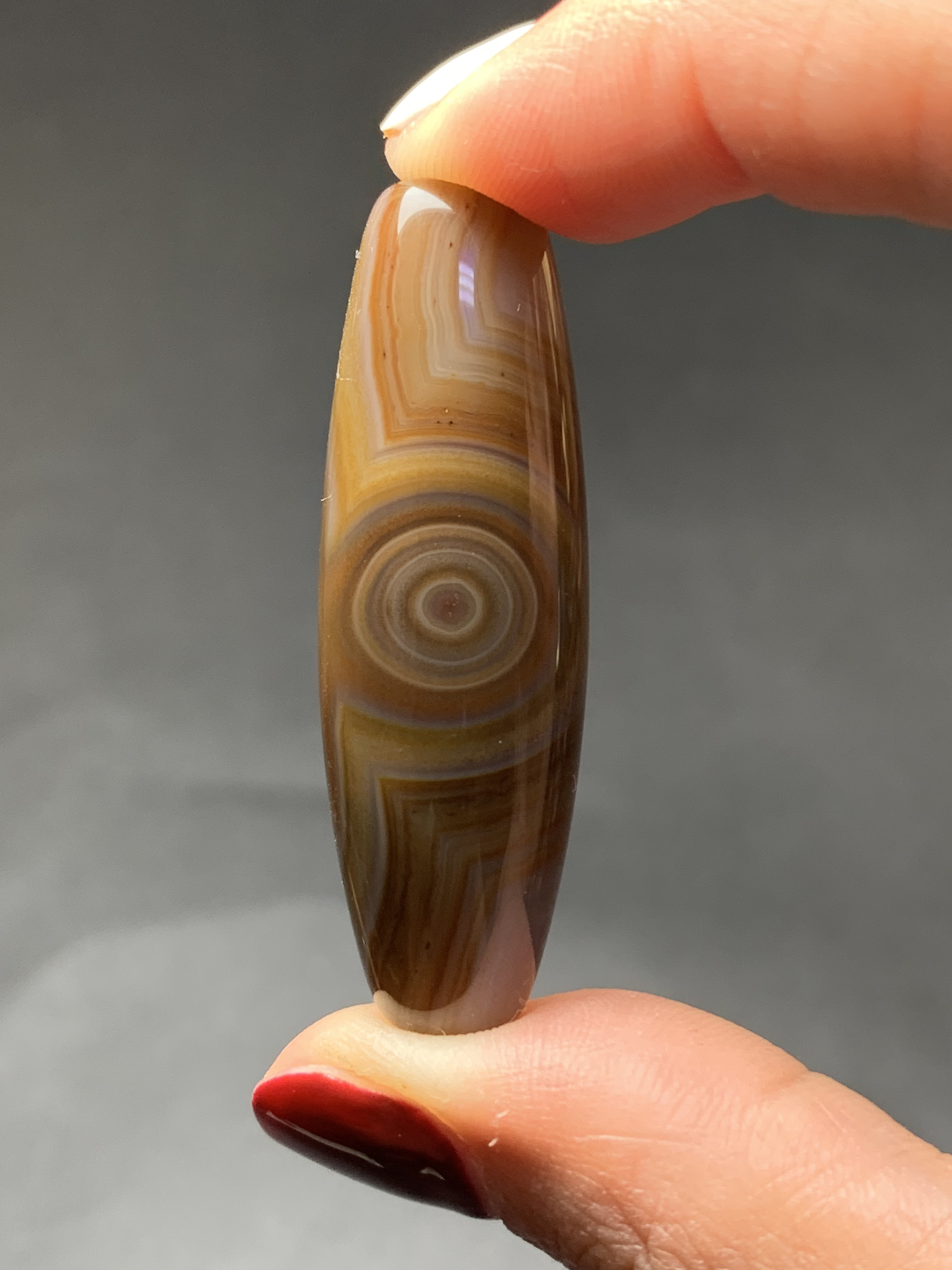 天然玛瑙眼睛吊坠双