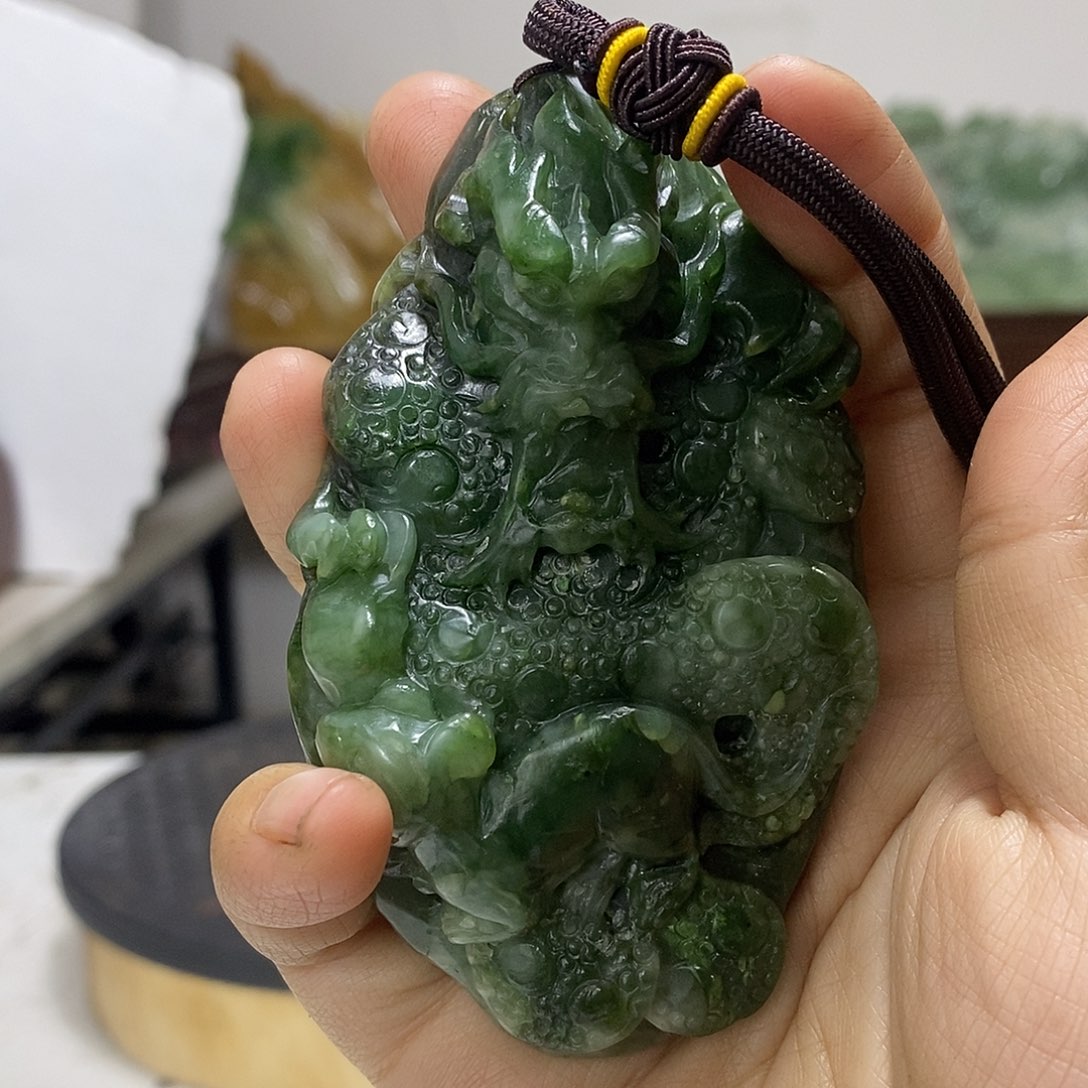 王***笠玉玉未镶嵌居家摆件