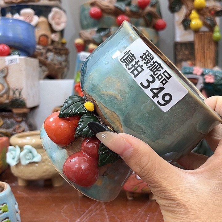 红陶粗陶花盆粗陶花盆